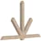Ekena Millwork Kennewick Smooth Timber Gable Bracket, Douglas Fir, 96"W x 64"H x 5 1/2"D x 5 1/2"F, 16/12 Pitch GBW096X64X0606KEN00SDF - alternate 2